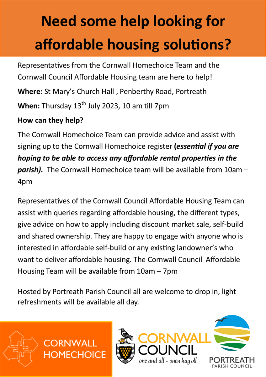 affordable housing event information 