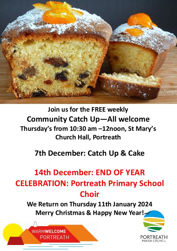 advert for community catch up session