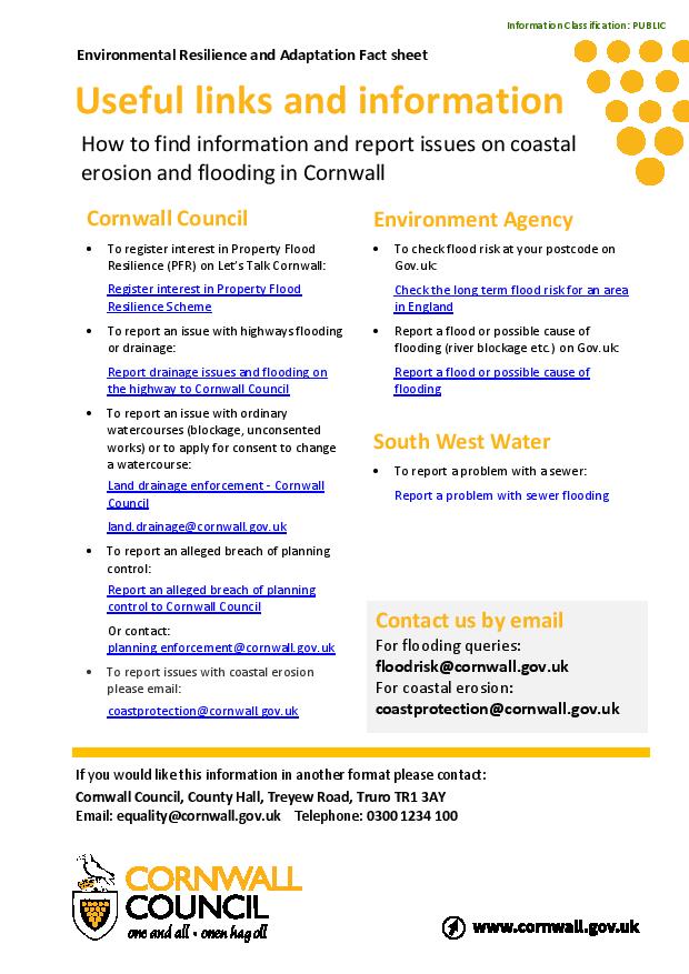 Flood Awareness poster 