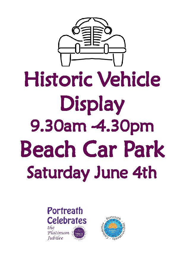 Historic Vehicles Event Advertising Poster 